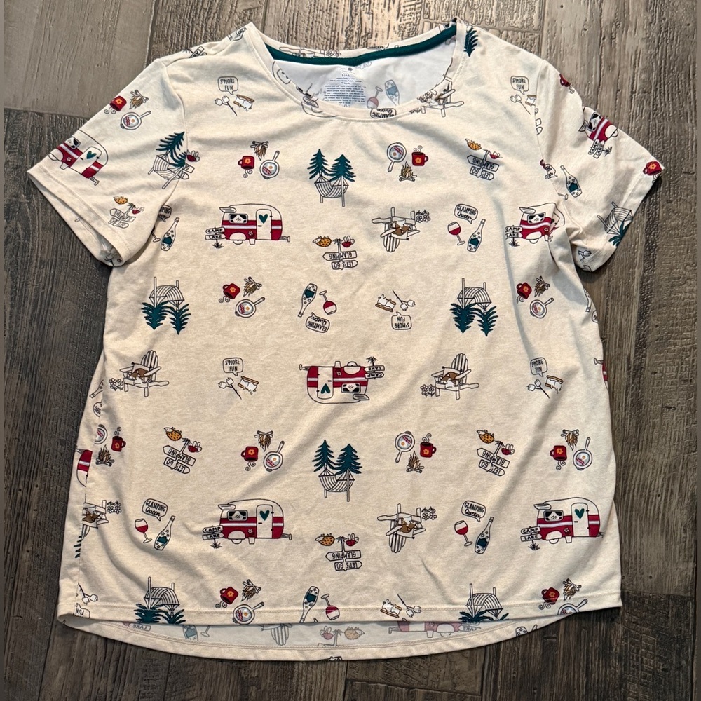 Kids Cream Graphic T-Shirt